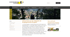 Desktop Screenshot of burgergemeinde-burgdorf.ch