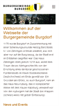 Mobile Screenshot of burgergemeinde-burgdorf.ch